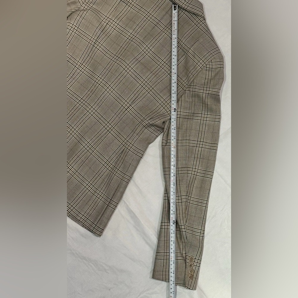 BURBERRYS LADIES 6 ITALY SKIRT SUIT SUPER 120’S EXTRAFINE WOOL TARTAN PLAID - Picture 16 of 16